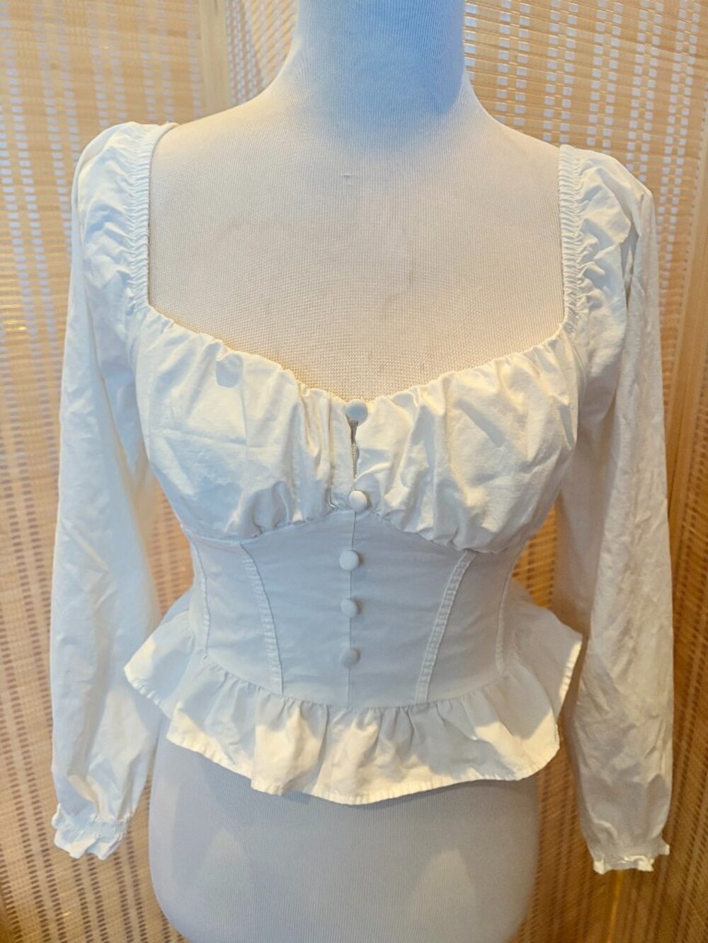 White Top Fashionnova - Never Worn